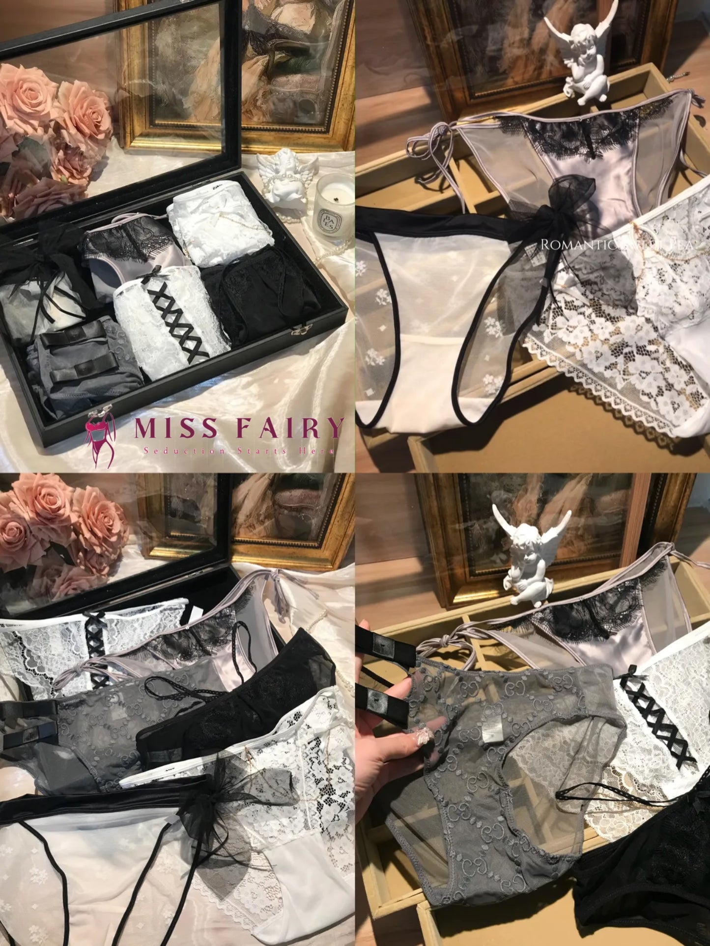 Moonlit Lace Edition | 6-Piece Elegant Panty Gift Set